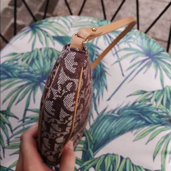 Dior Vintage Pochette Saddle Bag in classic Dior Monogram - Picture 3 of 6